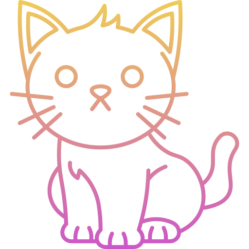 Kitten Generic Gradient icon