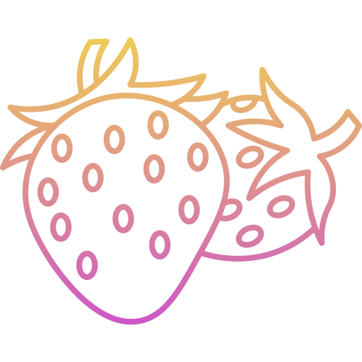 fraise Generic Gradient Icône