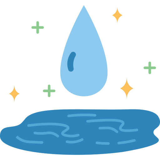 agua Amethys Design Flat icono