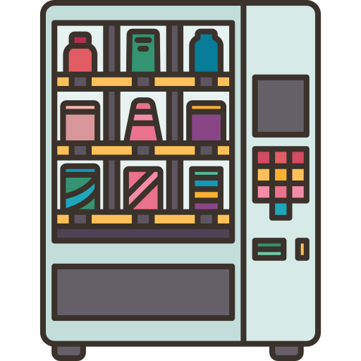 자판기 Amethys Design Lineal Color icon