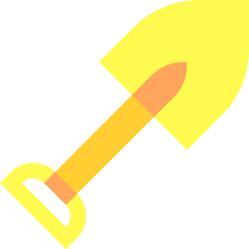 Shovel Basic Sheer Flat icon