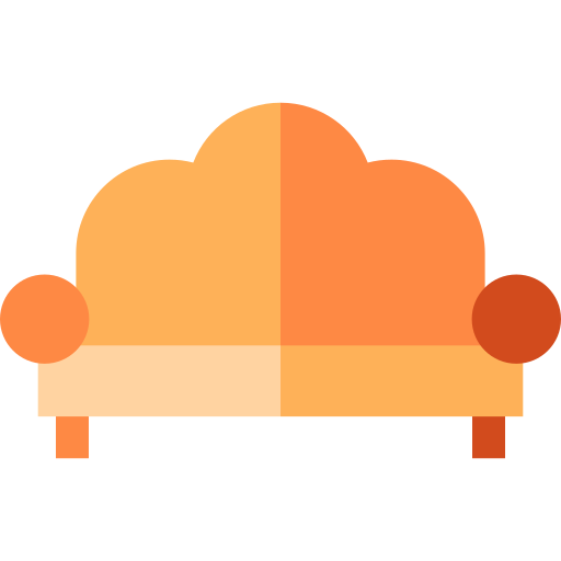 Couch Basic Straight Flat icon