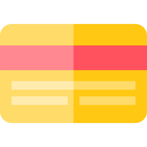 신용 카드 Basic Straight Flat icon