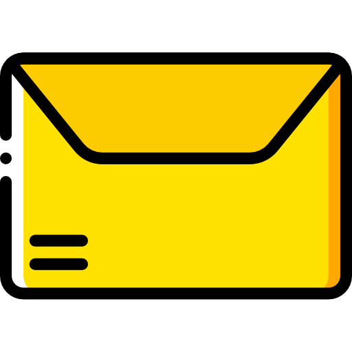 correo electrónico Basic Miscellany Yellow icono