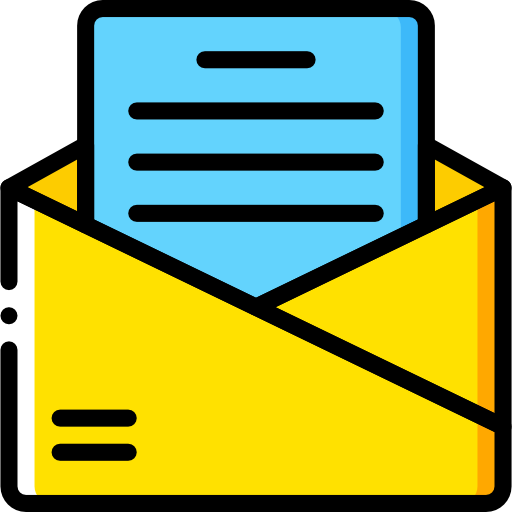 email Basic Miscellany Yellow Icône