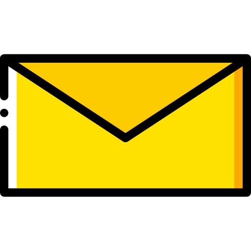 correo electrónico Basic Miscellany Yellow icono