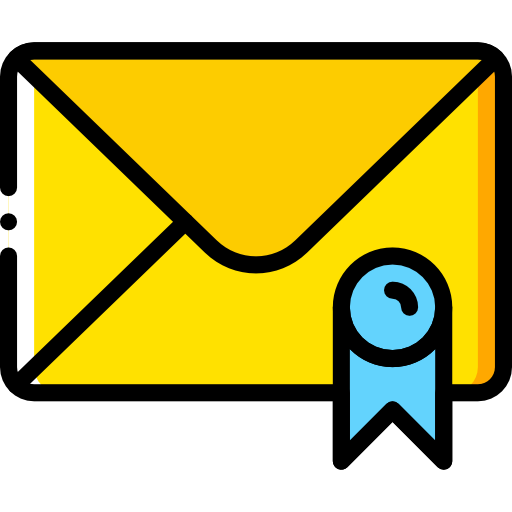 Email Basic Miscellany Yellow icon