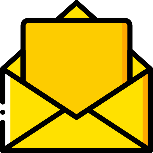 email Basic Miscellany Yellow Icône