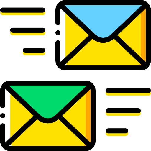 e-mail Basic Miscellany Yellow icona
