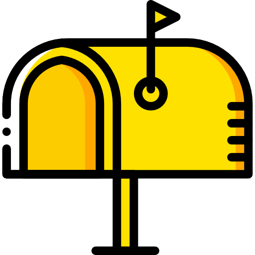 briefkasten Basic Miscellany Yellow icon