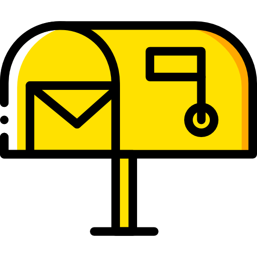 メールボックス Basic Miscellany Yellow icon