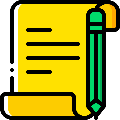 Document Basic Miscellany Yellow icon