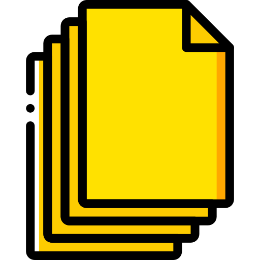 arquivo Basic Miscellany Yellow Ícone