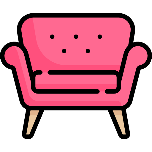 안락 의자 Special Lineal color icon