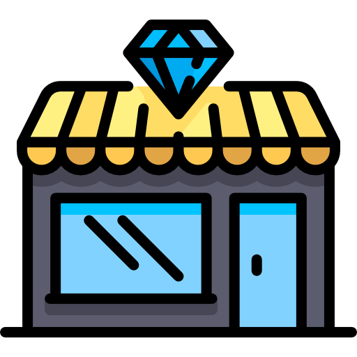 Jewelry store Special Lineal color icon