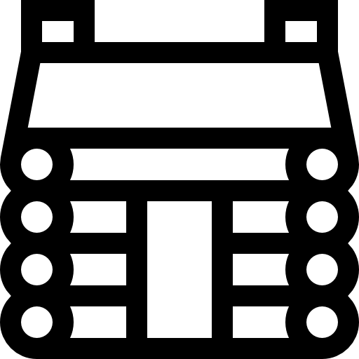 キャビン Basic Straight Lineal icon