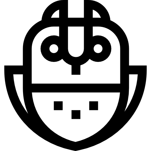 uil Basic Straight Lineal icoon