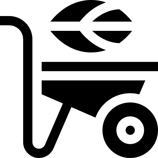 carretilla Basic Straight Filled icono