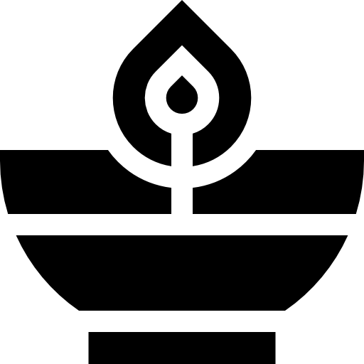 diwali Basic Straight Filled icono