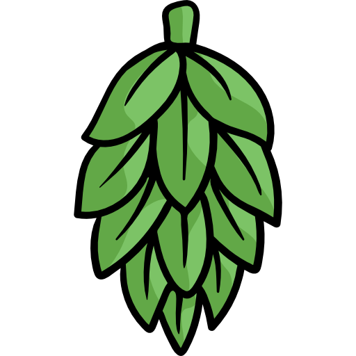 Hop Hand Drawn Color icon