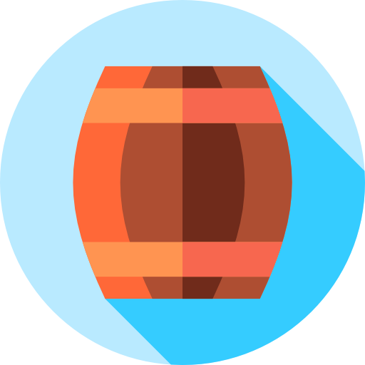 beczka Flat Circular Flat ikona