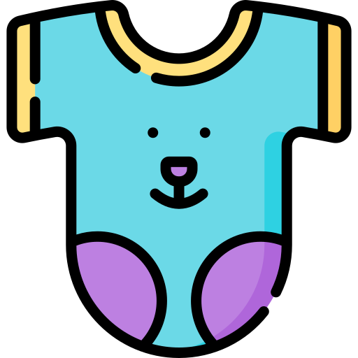cuerpo de bebe Special Lineal color icono