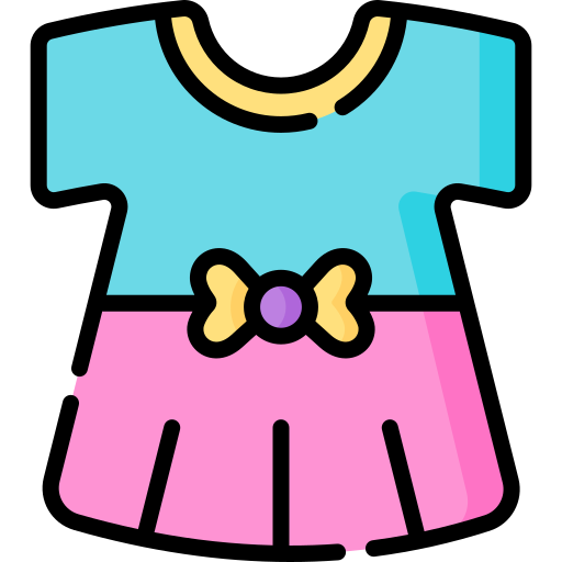 vestido de bebé Special Lineal color icono