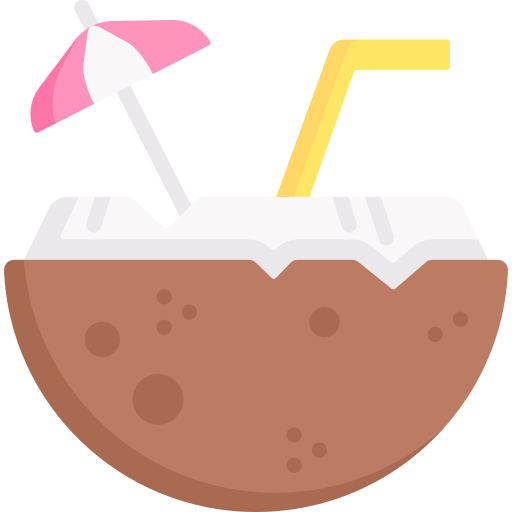 코코넛 음료 Special Flat icon