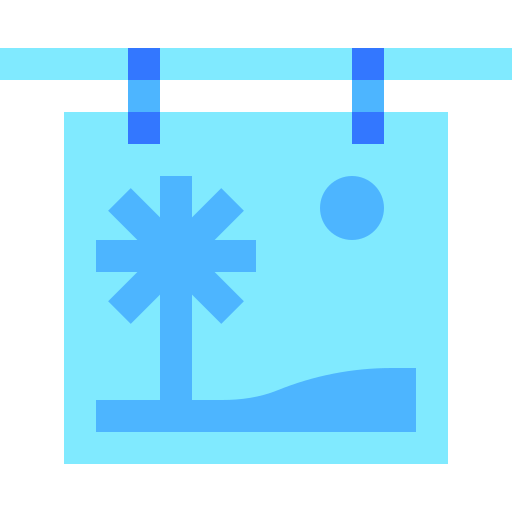 obraz Basic Sheer Flat ikona