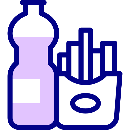 Soda bottle Detailed Mixed Lineal color icon