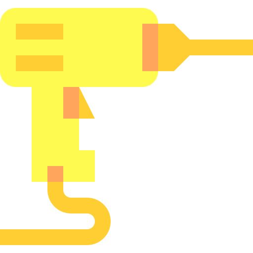 Drilling machine Basic Sheer Flat icon