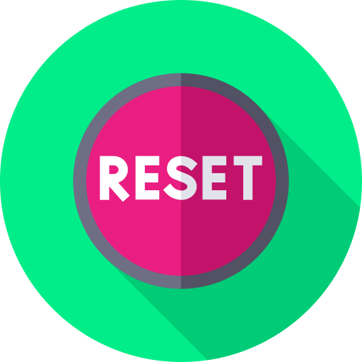 Reset Flat Circular Flat icon
