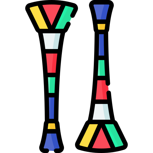 Vuvuzela Special Lineal color icon