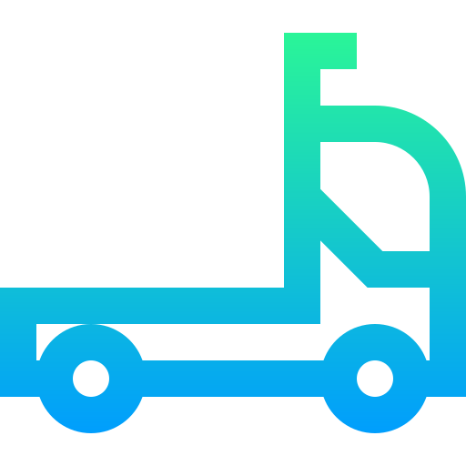 camion portacontainer Super Basic Straight Gradient icona