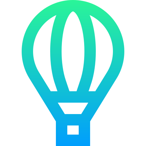 熱気球 Super Basic Straight Gradient icon