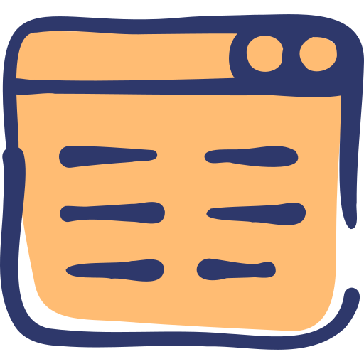 navegador Basic Hand Drawn Lineal Color icono