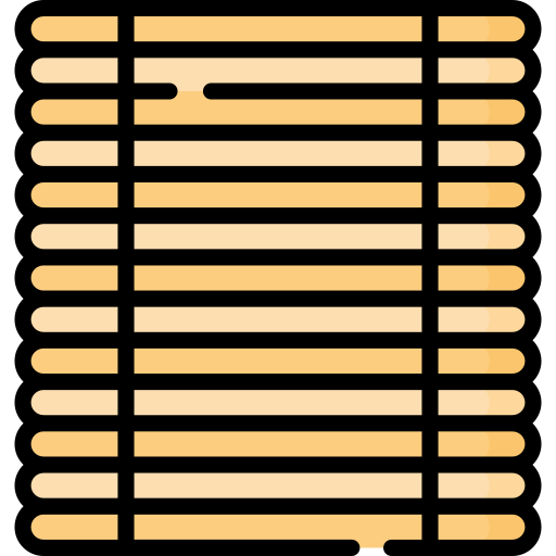 bambú Special Lineal color icono