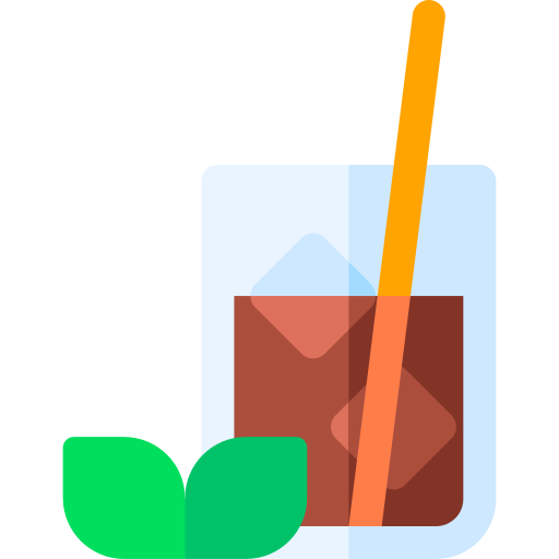 Чай со льдом Basic Rounded Flat иконка