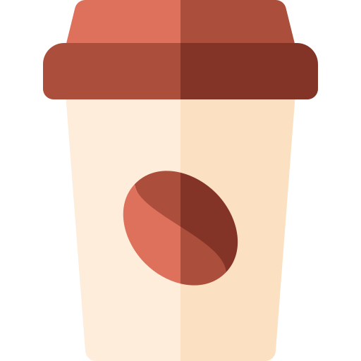 Кофе Basic Rounded Flat иконка