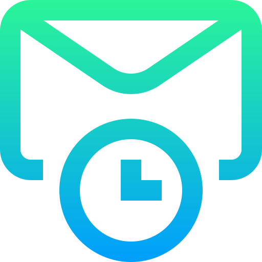 Mail Super Basic Straight Gradient icon
