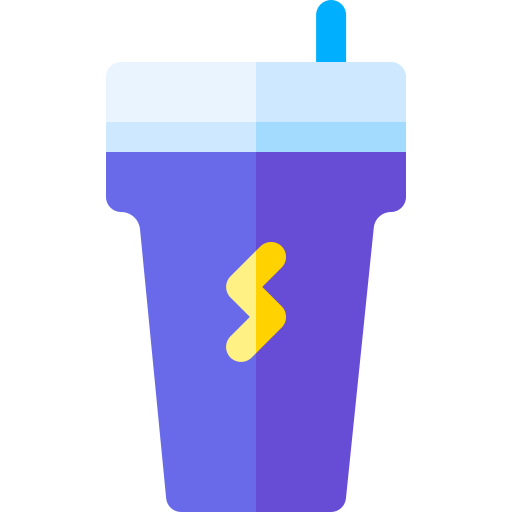 bebida energética Basic Rounded Flat icono