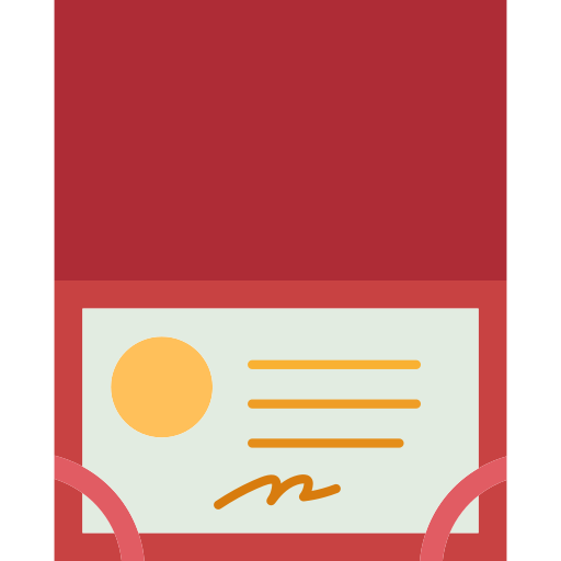 dyplom Amethys Design Flat ikona