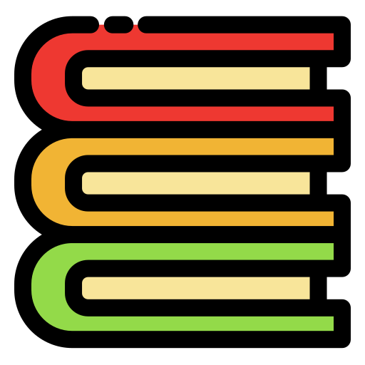 서적 Generic Outline Color icon