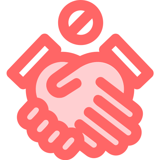 No handshake Generic Fill & Lineal icon