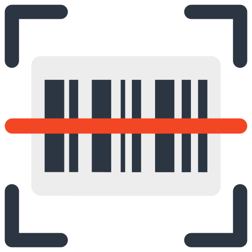 escaneo de código de barras Generic Flat icono