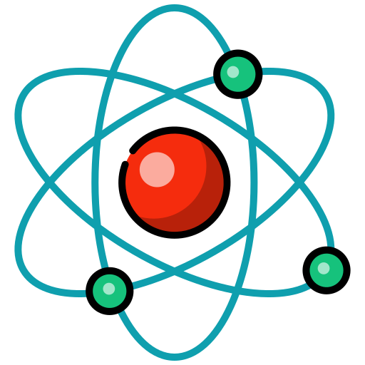 Атом Generic Outline Color иконка