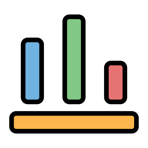 Chart Generic Outline Color icon