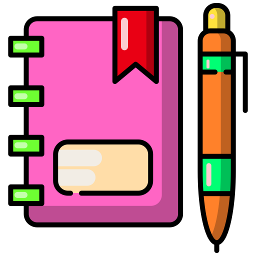 Book Generic Outline Color icon