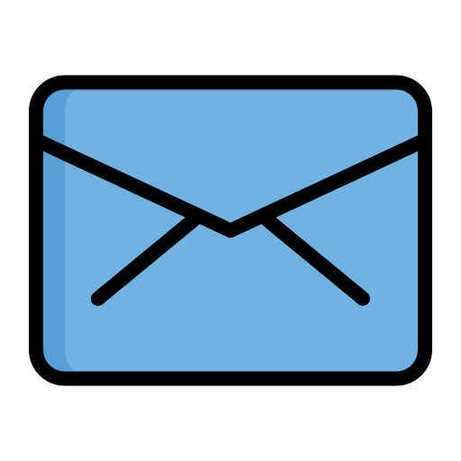 e-mail Generic Outline Color icon