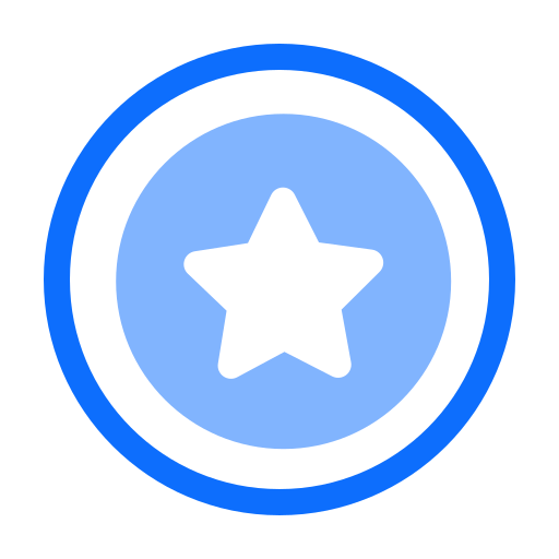favoriet Generic Blue icoon